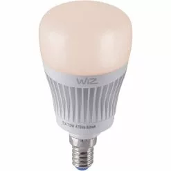 BES LED LED Lamp WiZ - Smart LED - Slimme LED - Trion Akusti - E14 Fitting - 7.5W - RGBW - Aanpasbare Kleur - Dimbaar - Mat -LAMPEN Winkel 2554255 e7727b58