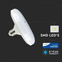 BES LED LED Lamp - Viron Unta - UFO F250 - E27 Fitting - 36W - Warm Wit 3000K - Wit - SAMSUNG LEDs -LAMPEN Winkel 2554322 dd4cb532