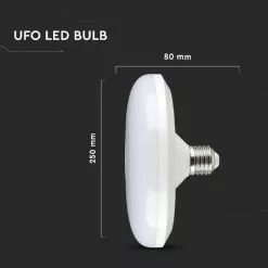 BES LED LED Lamp - Viron Unta - UFO F250 - E27 Fitting - 36W - Warm Wit 3000K - Wit - SAMSUNG LEDs -LAMPEN Winkel 2554322 fc992d1e