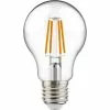BES LED LED Lamp - Sanola Yvoni - Filament - E27 Fitting - 4W - Warm Wit 2700K - Transparent Helder - Glas