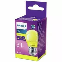 Philips LED Lamp E27 3,1W Geel -LAMPEN Winkel 2602120 67b1fe53