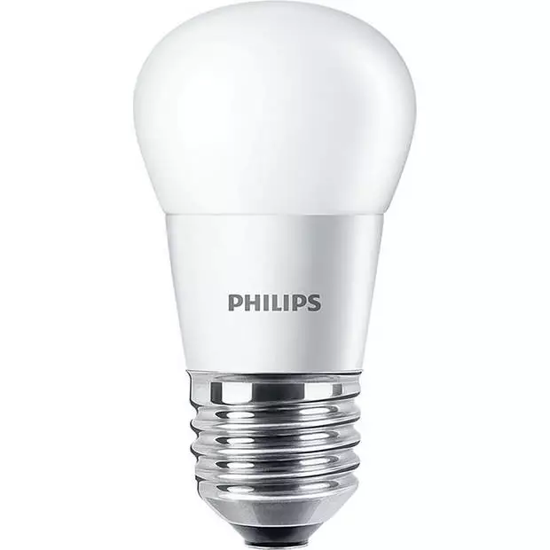 PHILIPS - LED Lamp - CorePro Lustre 827 P45 FR - E27 Fitting - 5.5W - Warm Wit 2700K Vervangt 40W 1 PHILIPS - LED Lamp - CorePro Lustre 827 P45 FR - E27 Fitting - 5.5W - Warm Wit 2700K Vervangt 40W