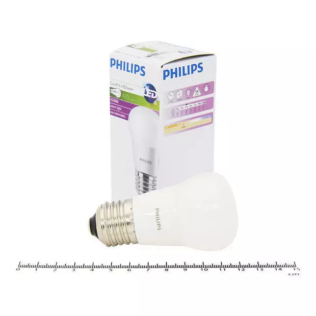 PHILIPS - LED Lamp - CorePro Lustre 827 P45 FR - E27 Fitting - 5.5W - Warm Wit 2700K Vervangt 40W 3 PHILIPS - LED Lamp - CorePro Lustre 827 P45 FR - E27 Fitting - 5.5W - Warm Wit 2700K Vervangt 40W - Afbeelding 3