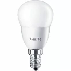 PHILIPS - LED Lamp - CorePro Lustre 827 P45 FR - E14 Fitting - 5.5W - Warm Wit 2700K Vervangt 40W