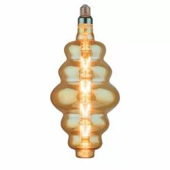 BES LED LED Lamp - Design - Origa XL - E27 Fitting - Amber - 8W - Warm Wit 2200K