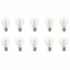BES LED LED Lamp 10 Pack - Filament - E27 Fitting - 4W - Warm Wit 2700K
