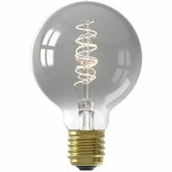 CALEX - LED Lamp - Globe - Filament G80 - E27 Fitting - Dimbaar - 4W - Warm Wit 2100K - Grijs 3 CALEX - LED Lamp - Globe - Filament G80 - E27 Fitting - Dimbaar - 4W - Warm Wit 2100K - Grijs -LAMPEN Winkel 3259917 f582fbe7