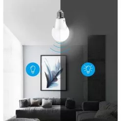 BES LED LED Lamp - Dag En Nacht Sensor - Aigi Lido - A60 - E27 Fitting - 8W - Helder/Koud Wit 6500K - Wit -LAMPEN Winkel 3360300 0ba62885