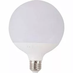 BES LED LED Lamp - Aigi Lido - Bulb G120 - E27 Fitting - 20W - Natuurlijk Wit 4000K - Wit