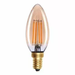 Highlight Lamp LED E14 Kaars 4W 280LM 2200K Dimbaar Amber -LAMPEN Winkel 3360316 95994437