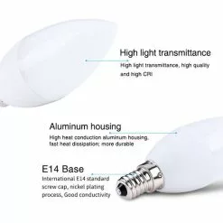 MI LIGHT Mi-Light MiBoxer - LED Lamp - Smart Kaarslamp - Wifi LED - Slimme LED - 4W - E14 Fitting - RGB+CCT - Aanpasbare Kleur - 10 MI LIGHT Mi-Light MiBoxer - LED Lamp - Smart Kaarslamp - Wifi LED - Slimme LED - 4W - E14 Fitting - RGB+CCT - Aanpasbare Kleur - -LAMPEN Winkel 3360620 72efecab
