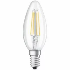 OSRAM LED-lamp Flame Helder Filament - 4 W = 40 W - E14 - Warm Wit