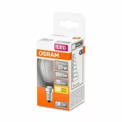 OSRAM Sferische Matglazen LED-lamp - 2,5 W = 25 W - E14 - Warm Wit -LAMPEN Winkel 3444126 fe4d7f9e