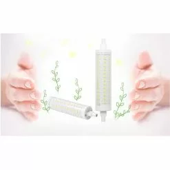 BES LED LED Lamp - Aigi Trunka - R7S Fitting - 8W - Helder/Koud Wit 6500K - Glas -LAMPEN Winkel 3549066 e6487a31