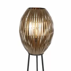 Light & Living Kyomi Staande Lamp Goud -LAMPEN Winkel 3560811 16add62b
