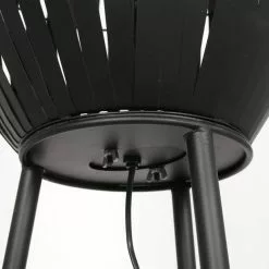 Light & Living Kyomi Staande Lamp Zwart -LAMPEN Winkel 3560812 852e8256