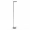 Steinhauer Turound Staande Lamp Staal Met Zwart Glas 200 Cm Hoog