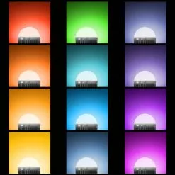 ECD GERMANY 10 X LED-lamp RGB E27 5W + Afstandsbediening -LAMPEN Winkel 3607484 72a291cc