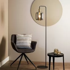 Light & Living Lekar Staande Lamp Transparant -LAMPEN Winkel 3706902 be1880a7