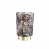 PTMD Tafellamp Jennifer Led Lamp Goud Met Vlinderprint S