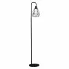 NiceGoodz Vloerlamp Industrieel - Lampen - Staande Lamp - Stalamp - Modern - Marmer / Zwart Ø25 X 152H Cm