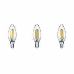 BES LED LED Lamp - Filament - Trion Kamino - Set 3 Stuks - E14 Fitting - 2W - Warm Wit-2700K - Transparant Helder - Glas
