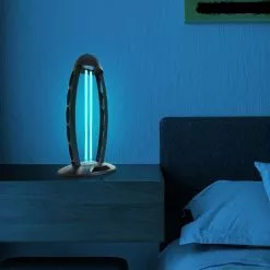 BES LED UV-C Tafellamp - Aigi Desty - Desinfectie Lamp - UV Sterilizer - Afstandsbediening - Timer - 360º - Zwart -LAMPEN Winkel 3737191 bad7f82a