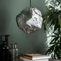 Hoyz - Hanglamp Rock Chromed - 1 Lamp - Grijs/Zwart - Industrieel -LAMPEN Winkel 3761371 96535eaf