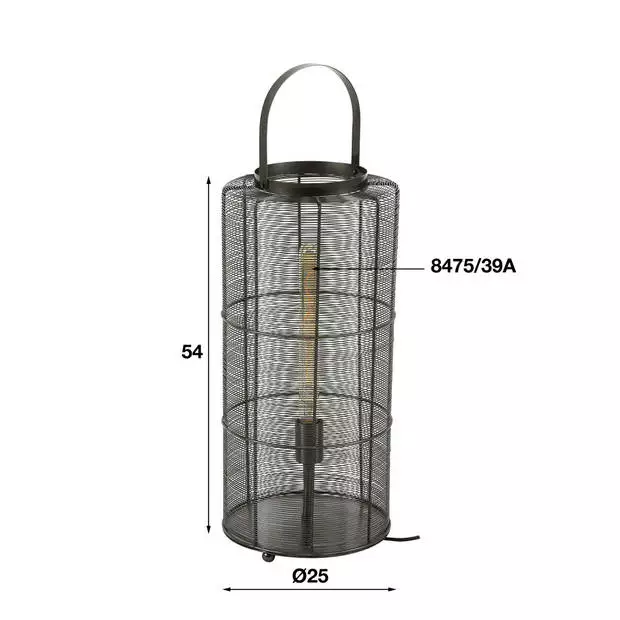 Hoyz - Vloerlamp Reach L - 54cm Hoog - 1 Lamp - Zwart 8 Hoyz - Vloerlamp Reach L - 54cm Hoog - 1 Lamp - Zwart - Afbeelding 8