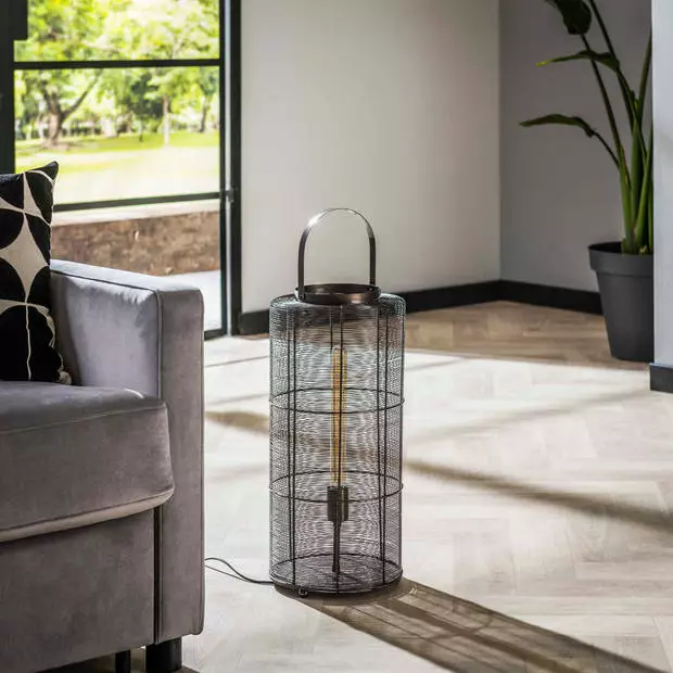 Hoyz - Vloerlamp Reach L - 54cm Hoog - 1 Lamp - Zwart 3 Hoyz - Vloerlamp Reach L - 54cm Hoog - 1 Lamp - Zwart - Afbeelding 3