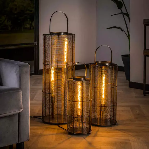 Hoyz - Vloerlamp Reach L - 54cm Hoog - 1 Lamp - Zwart 4 Hoyz - Vloerlamp Reach L - 54cm Hoog - 1 Lamp - Zwart - Afbeelding 4