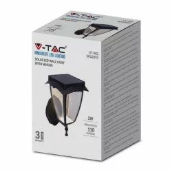V-tac VT-982 Sevilla Solar Wandlamp – Zonne-energie – LED Lamp - 2 -LAMPEN Winkel 3788880 dff8d2a2
