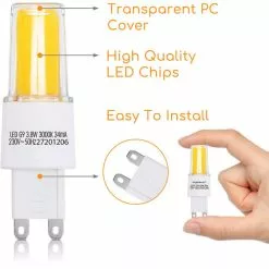 BES LED LED Lamp - Aigi - G9 Fitting - 3.8W - Warm Wit 3000K Vervangt 40W -LAMPEN Winkel 3800800 1acba9ab