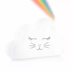 Innovagoods Lamp Met Regenboogprojector En Stickers Claibow - Automatisch Uit - Kinderkamer Lamp - Lamp Kinderkamer - Led Lamp Kinde