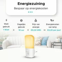 Qumax LED Nachtlampje Stopcontact 4 Stuks - Dimbare Nachtlampjes Met Sensor - Nachtlampje Babykamer - Nacht Lamp - Dag E -LAMPEN Winkel 3816830 8b80172b