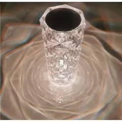 Merkloos Crystal Led Touch Lamp - Oplaadbaar Met Afstandsbediening -LAMPEN Winkel 3821415 cd368d20