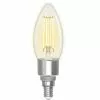 BES LED LED Lamp - Filament - Smart LED - Aigi Delano - Bulb C35 - 4.5W - E14 Fitting - Slimme LED - Wifi LED + Bluetooth -