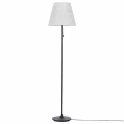 Beliani TORYSA - Staande Lamp-Zwart-IJzer