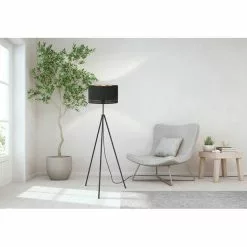 EGLO Esteperra - Staande lamp - E27 - 140,5 cm - Zwart -LAMPEN Winkel 3876756 7cd01008