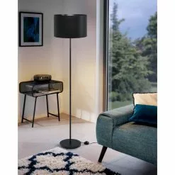 EGLO Maserlo 1 - Staande lamp - E27 - 151,5 cm - Zwart -LAMPEN Winkel 3876825 f54cb665