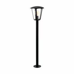 EGLO Monreale Staande Lamp Buiten - E27 - 99,5 Cm - Grijs/Transparant