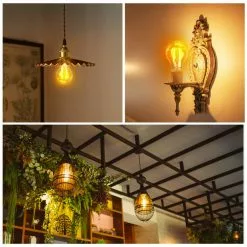 Aigostar 10ZCM - Filament Lamp - LED Lichtbron - E27 - 6W - 2700K - 730lm - Set Van 6 Stuks -LAMPEN Winkel 3883647 783184e8