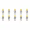 Velvalux LED Lamp 10 Pack - G4 Fitting - Dimbaar - 2W - Helder/Koud Wit 6000K Vervangt 20W