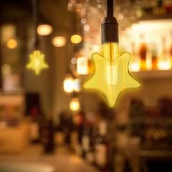 BES LED LED Lamp - Aigi Glow Star - E27 Fitting - 4W - Warm Wit 1800K - Amber -LAMPEN Winkel 3894672 9b64278d