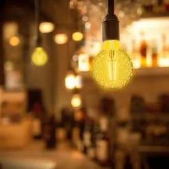 BES LED LED Lamp - Aigi Glow Pineapple - E27 Fitting - 4W - Warm Wit 1800K - Amber -LAMPEN Winkel 3898901 2568e02c