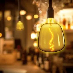 BES LED LED Lamp - Aigi Glow R140 - E27 Fitting - 4W - Warm Wit 1800K - Titanium -LAMPEN Winkel 3898905 07c668c6