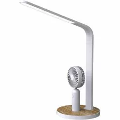 Salora TLF450 - Lamp - Afneembare Mini Ventilator - 330 Lumen - Dimbaar - Zuinig