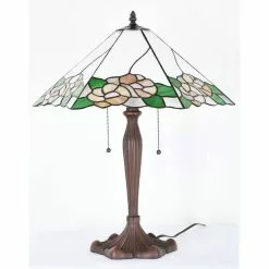 HAES DECO - Tiffany Tafellamp 44x61x64 Cm Fitting E27 / Lamp Max 2x60W -LAMPEN Winkel 3933071 6bd3fd75