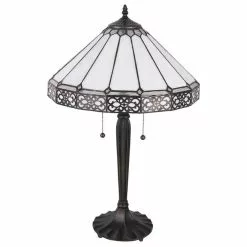 HAES DECO - Tiffany Tafellamp Beige, Bruin Ø 41x62 Cm Fitting E27 / Lamp Max 2x60W 7 HAES DECO - Tiffany Tafellamp Beige, Bruin Ø 41x62 Cm Fitting E27 / Lamp Max 2x60W -LAMPEN Winkel 3933110 ad87d38f