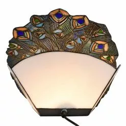 HAES DECO - Tiffany Tafellamp Blauw, Groen 32x35x30 Cm Fitting E14 / Lamp Max 1x40W 15 HAES DECO - Tiffany Tafellamp Blauw, Groen 32x35x30 Cm Fitting E14 / Lamp Max 1x40W -LAMPEN Winkel 3933157 0e153f46